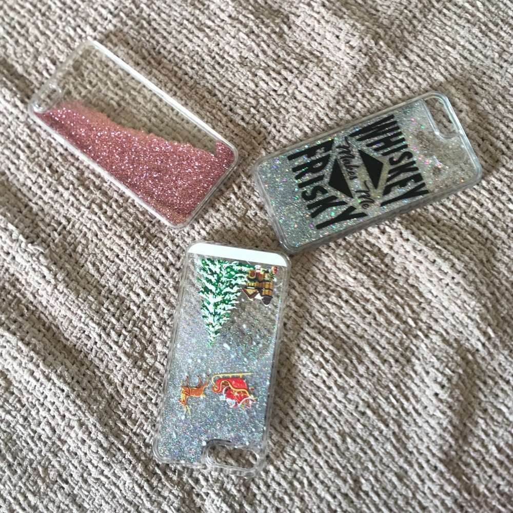 Sparkly moving iPhone 6s Plus cases